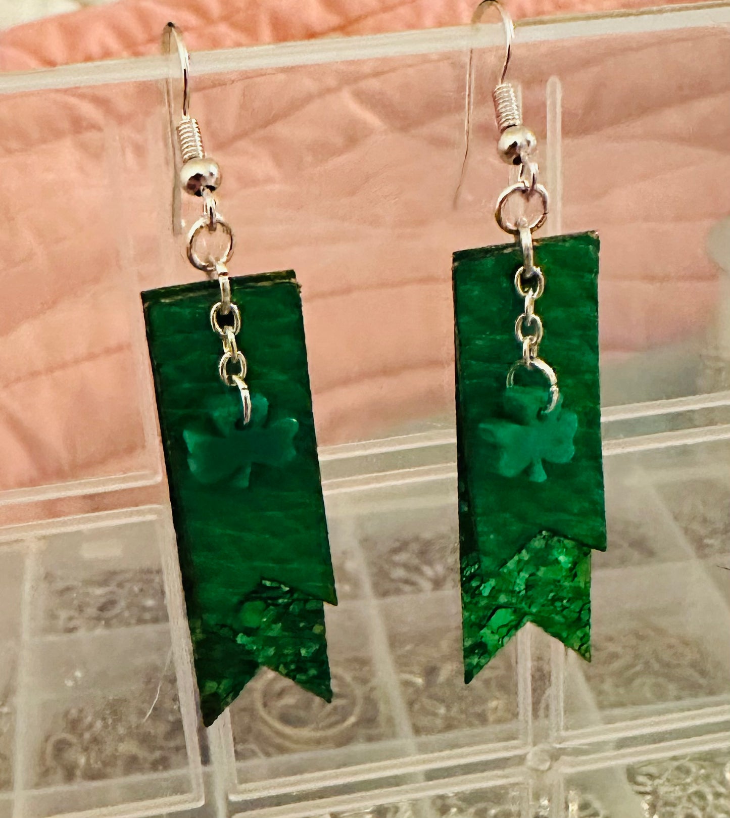 Ribbon and Shamrocks