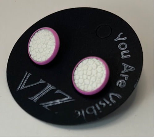 Colored Metal Stud w/ Textured White